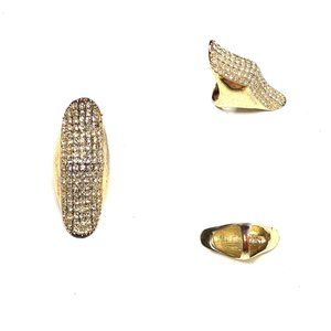 Gold Pave Ring